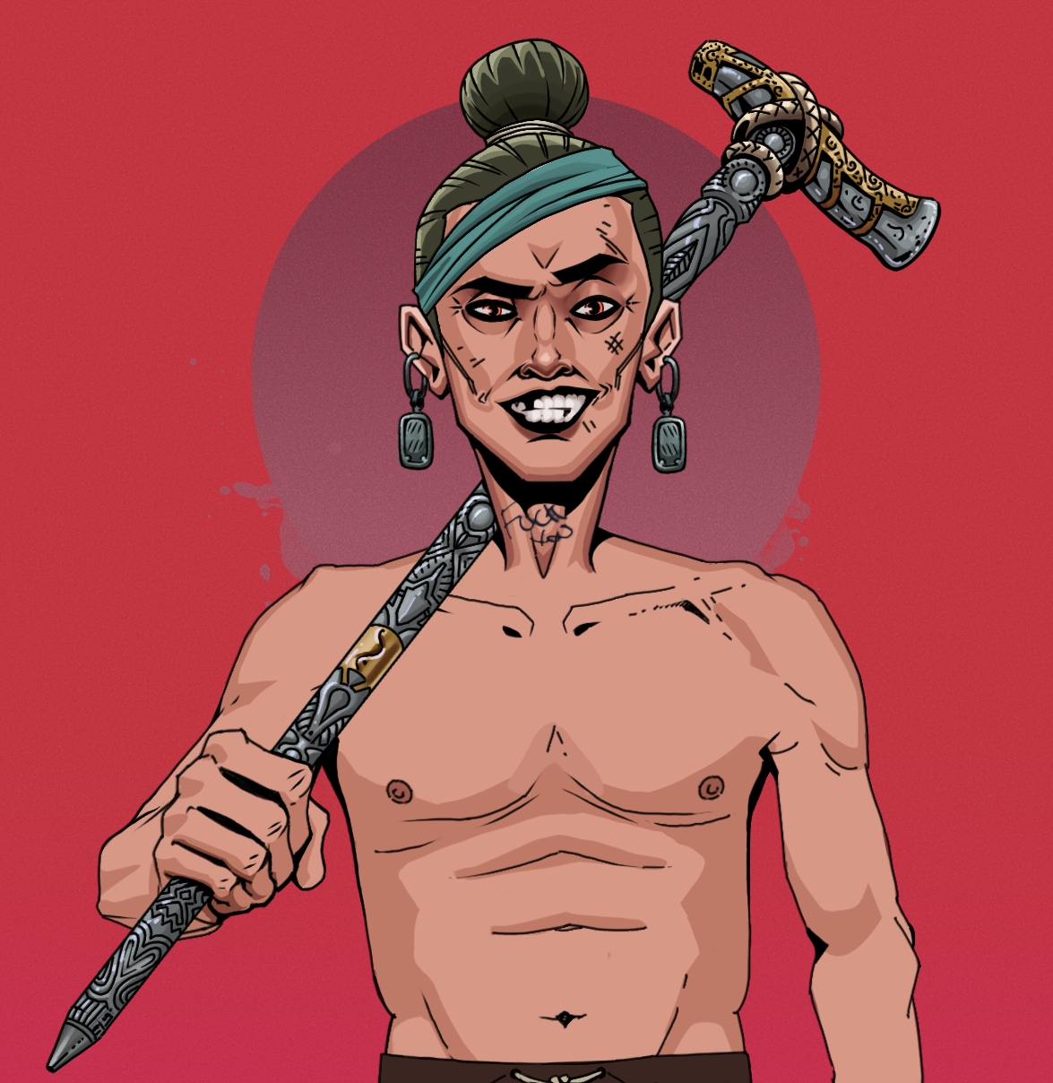 Junichiro — Degen Dojo fighter