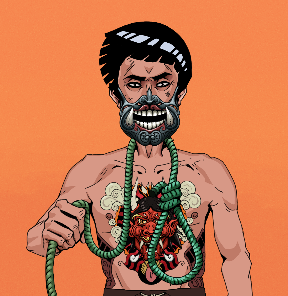 Junichiro Reborn — Degen Dojo fighter