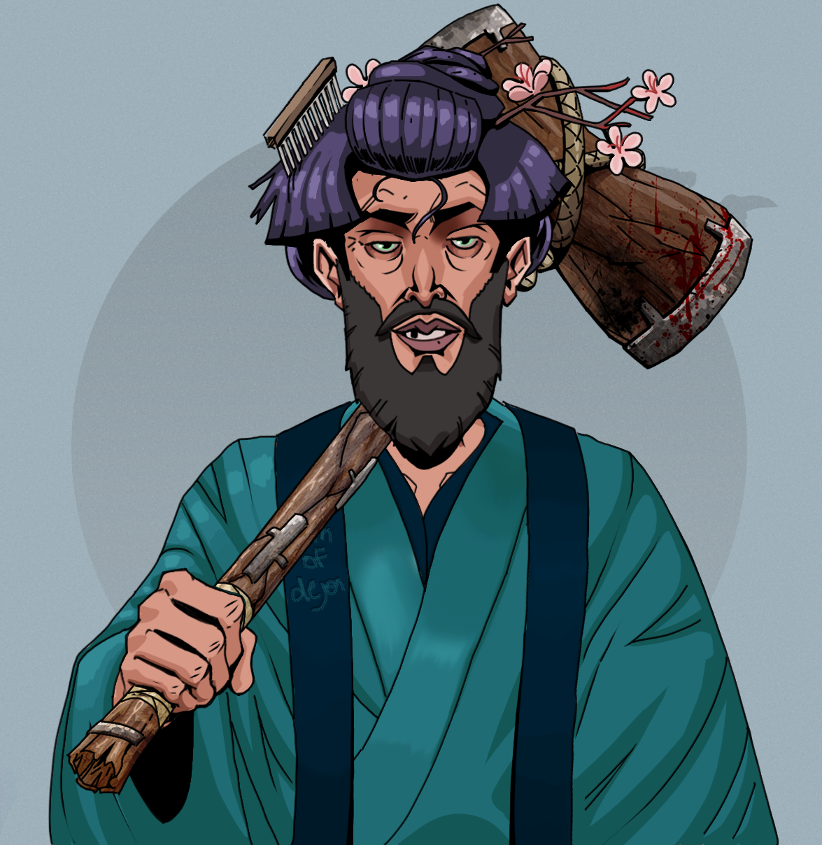 Serious Oleg — Degen Dojo fighter