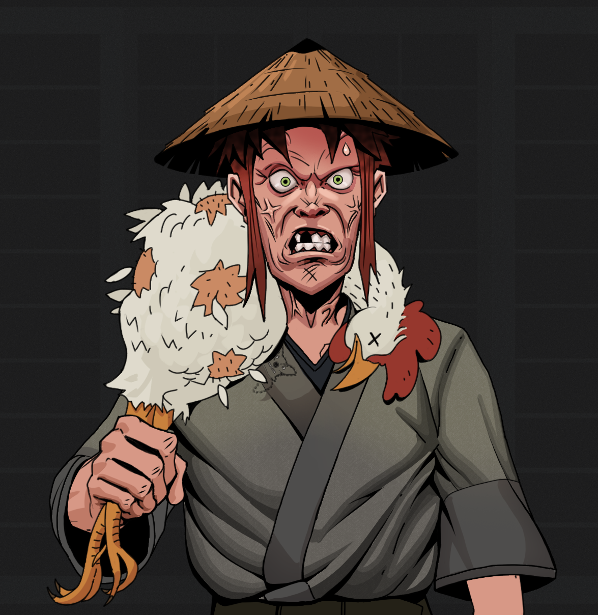 Angry Ikari — Degen Dojo fighter