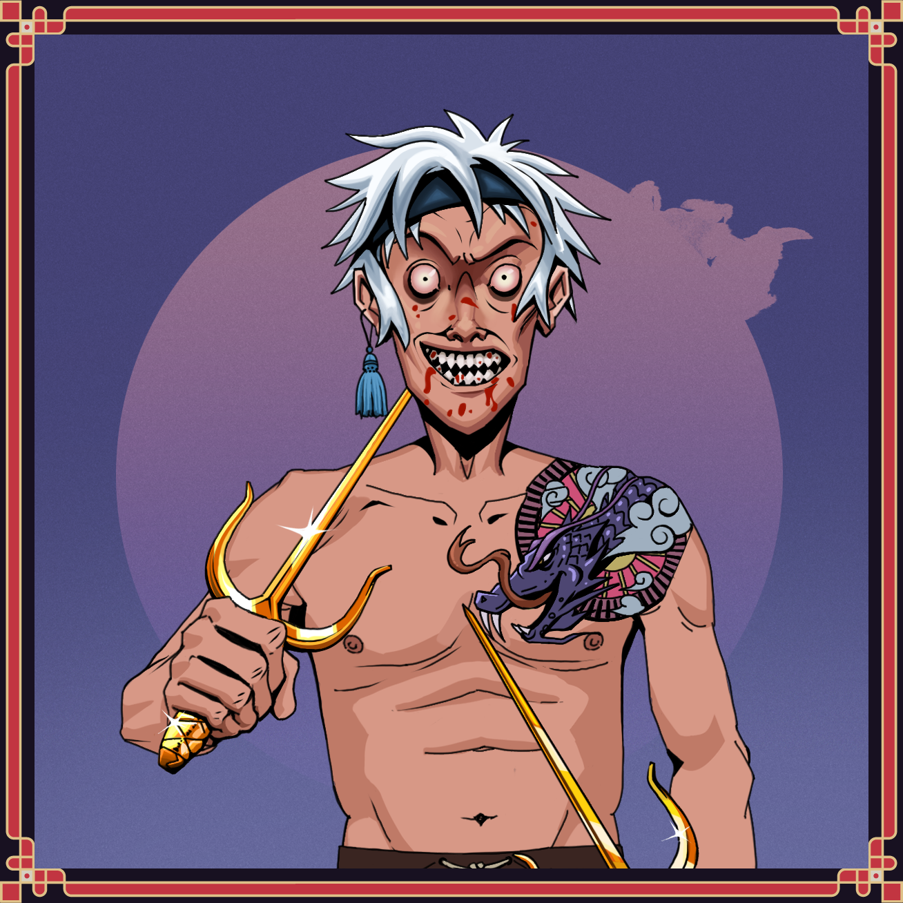 Mocking Lion Blow — Degen Dojo Special Move