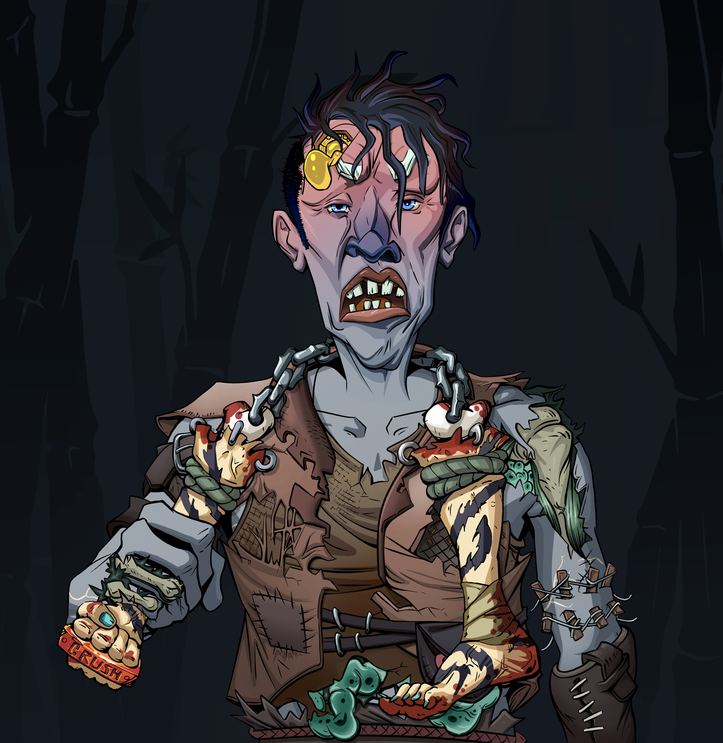 Goro — Degen Dojo fighter
