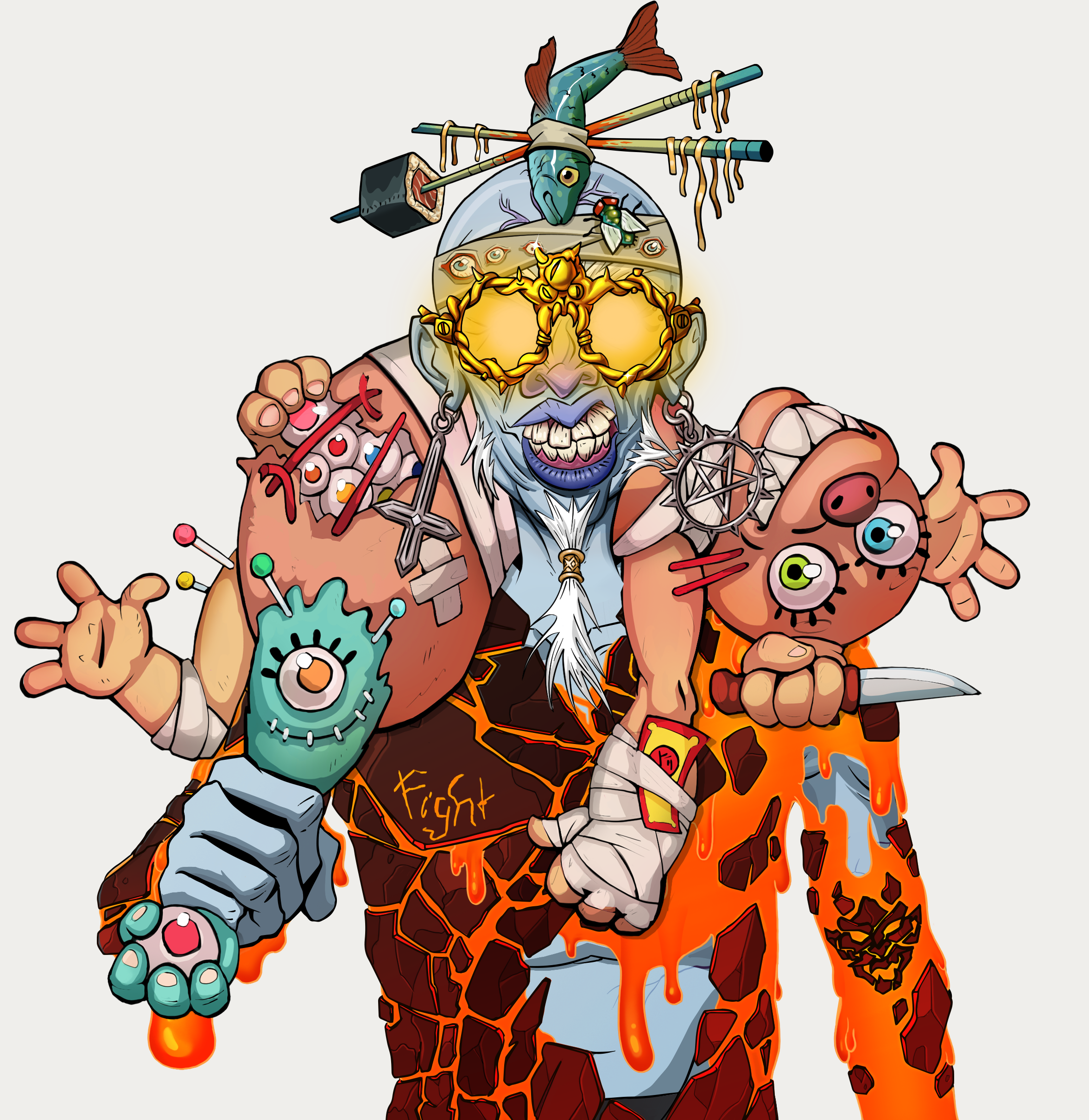 Yuji The Wise — Degen Dojo fighter