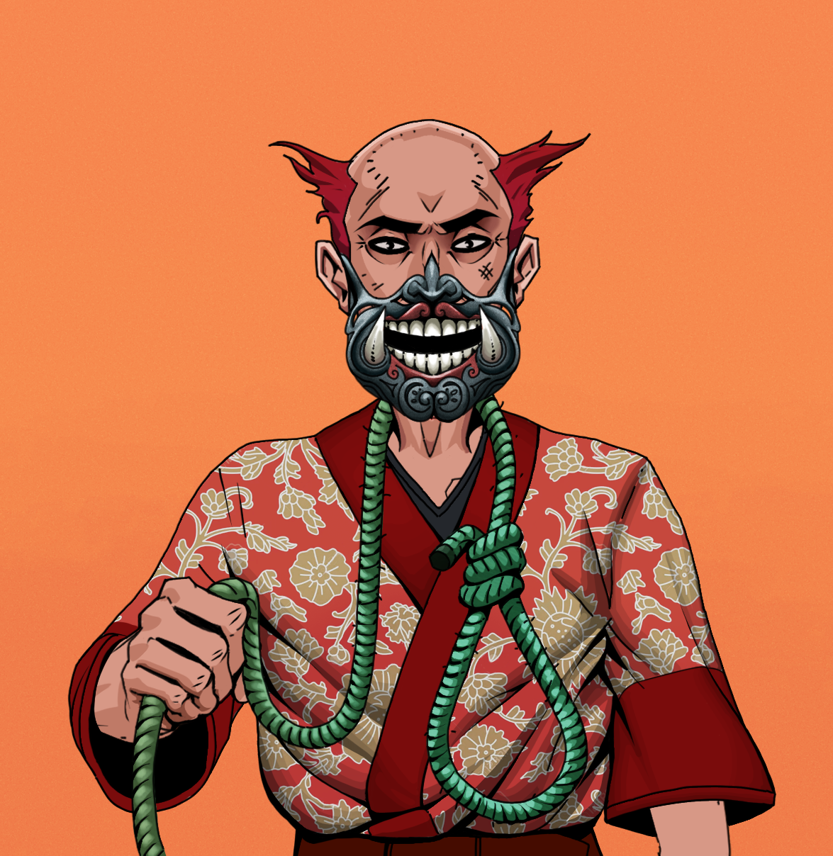 Junichiro Reborn — Degen Dojo fighter