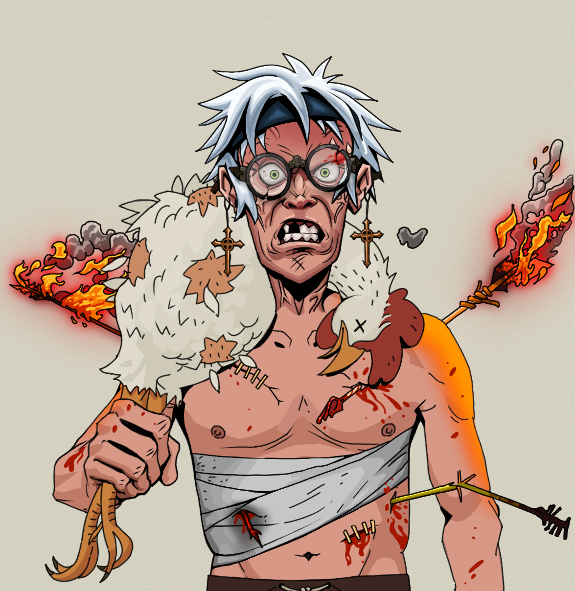 Angry Ikari — Degen Dojo fighter