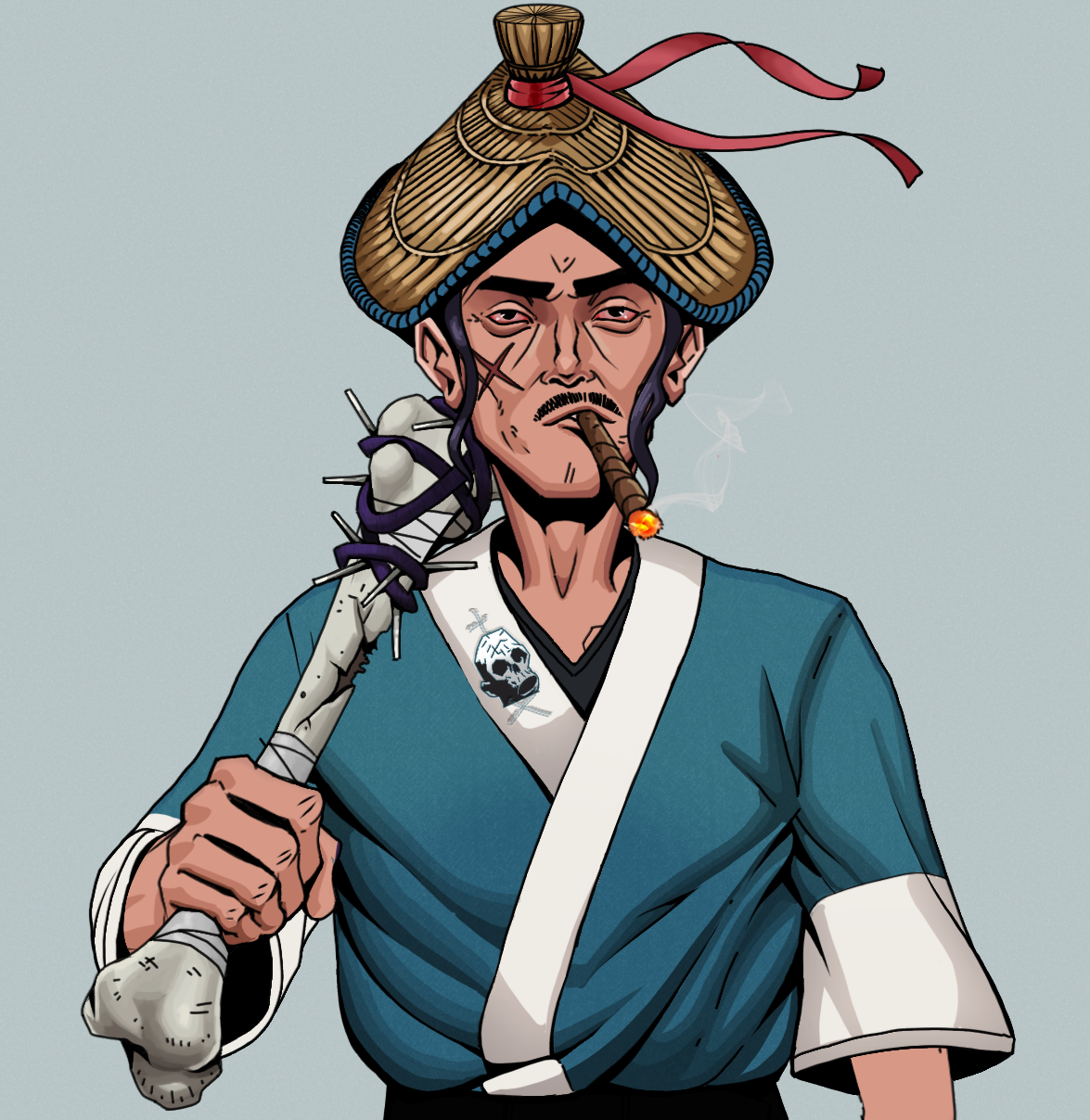 Raikou The Stoner — Degen Dojo fighter