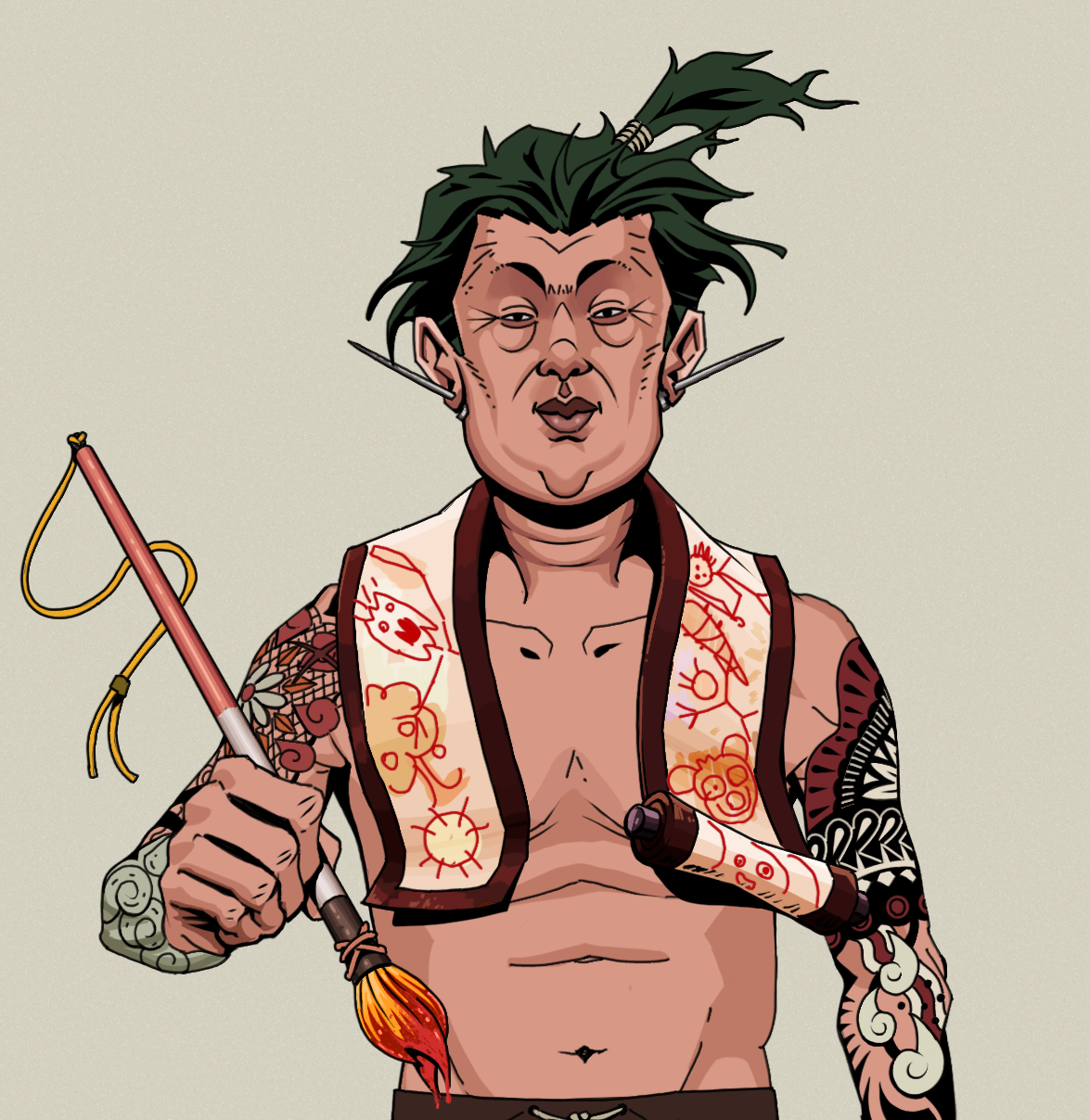 Fat Bob — Degen Dojo fighter