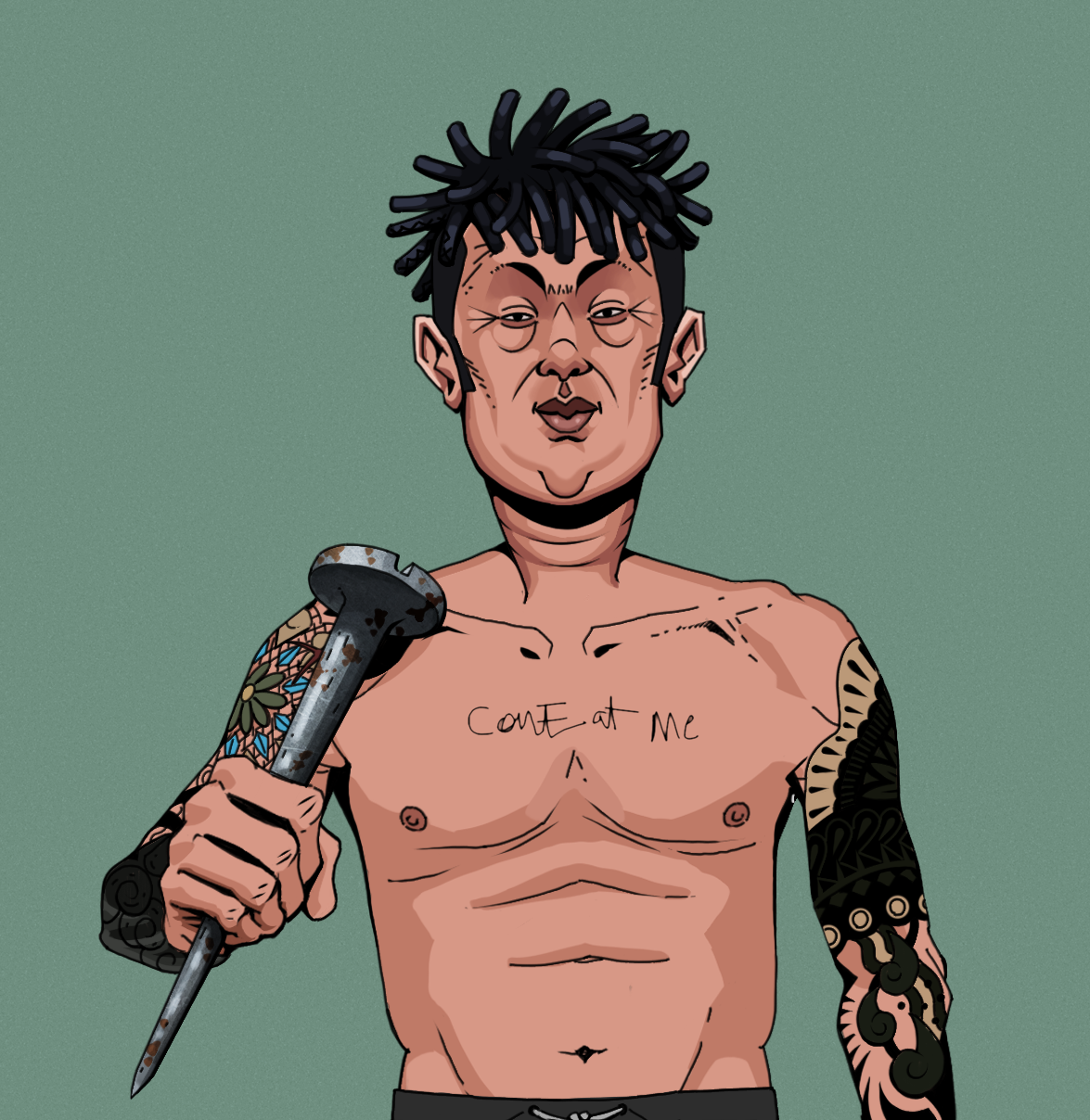 Fat Bob — Degen Dojo fighter