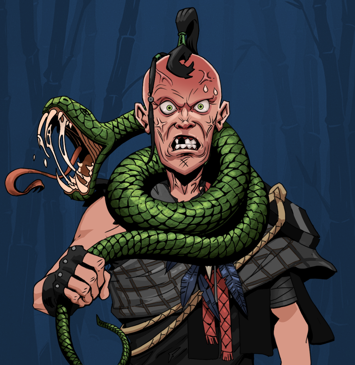 Angry Ikari — Degen Dojo fighter