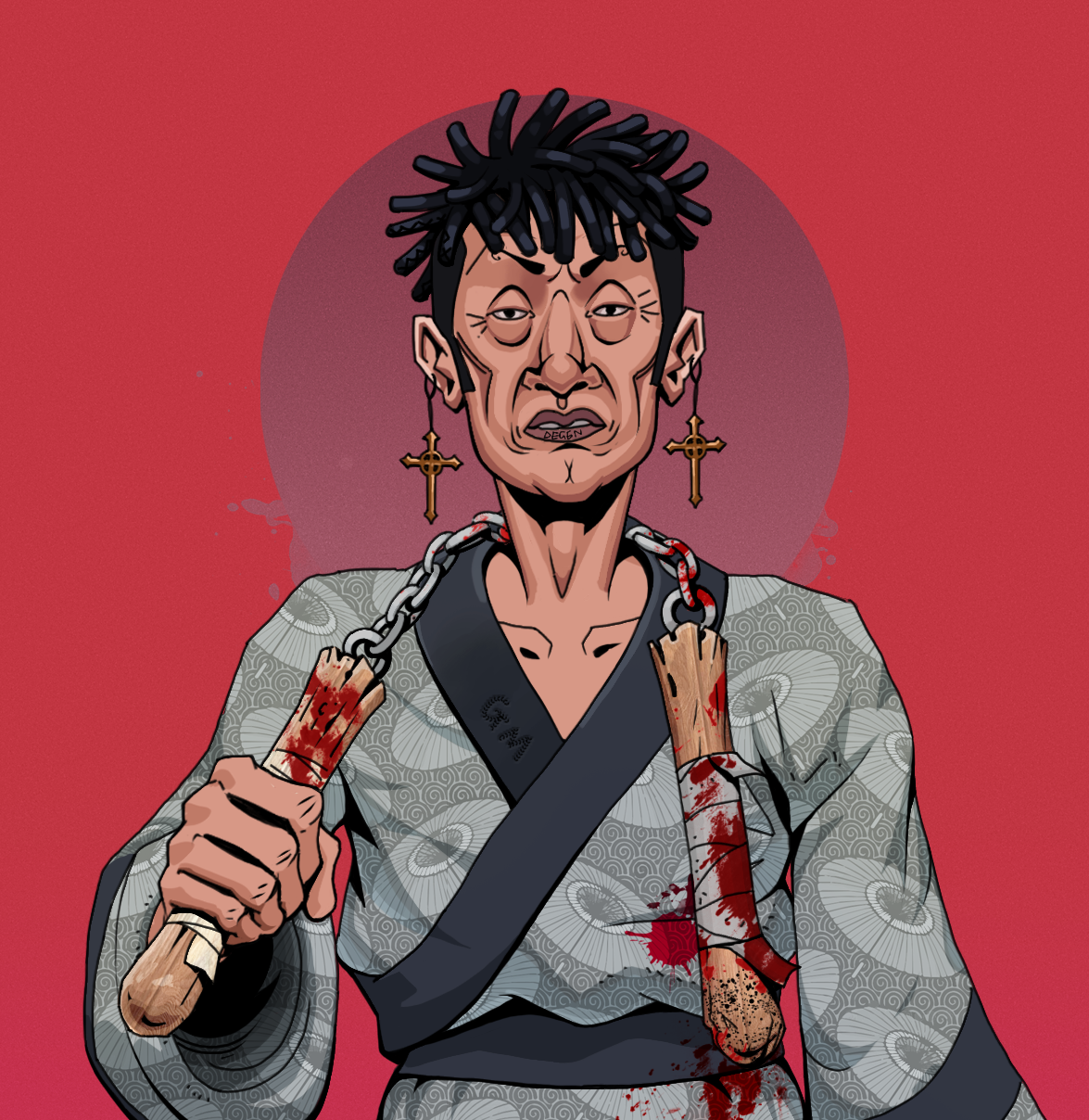 Goro — Degen Dojo fighter
