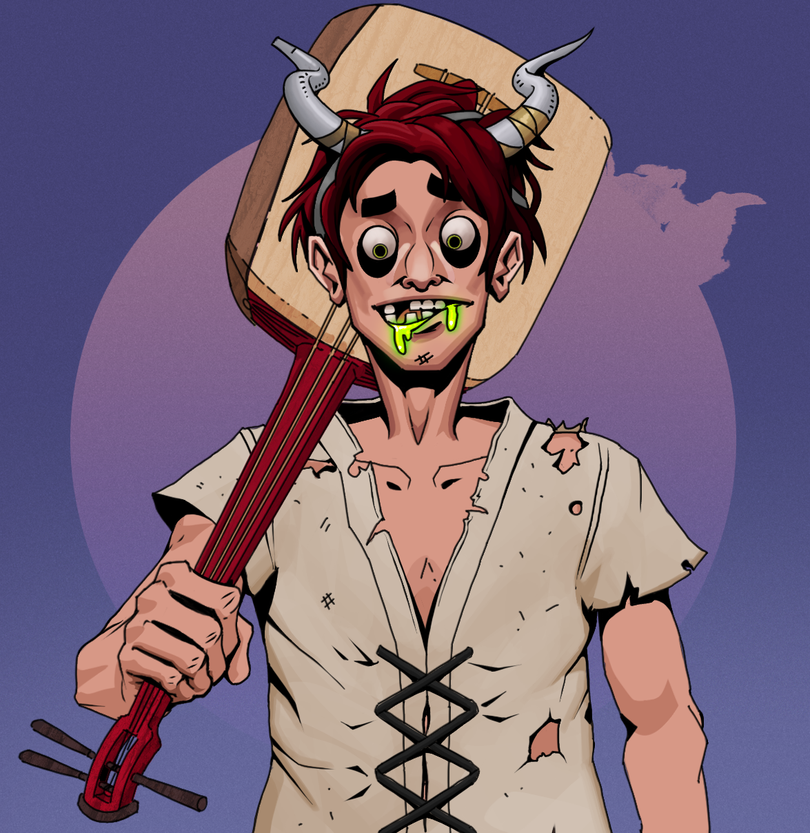 Toxic Azuma — Degen Dojo fighter