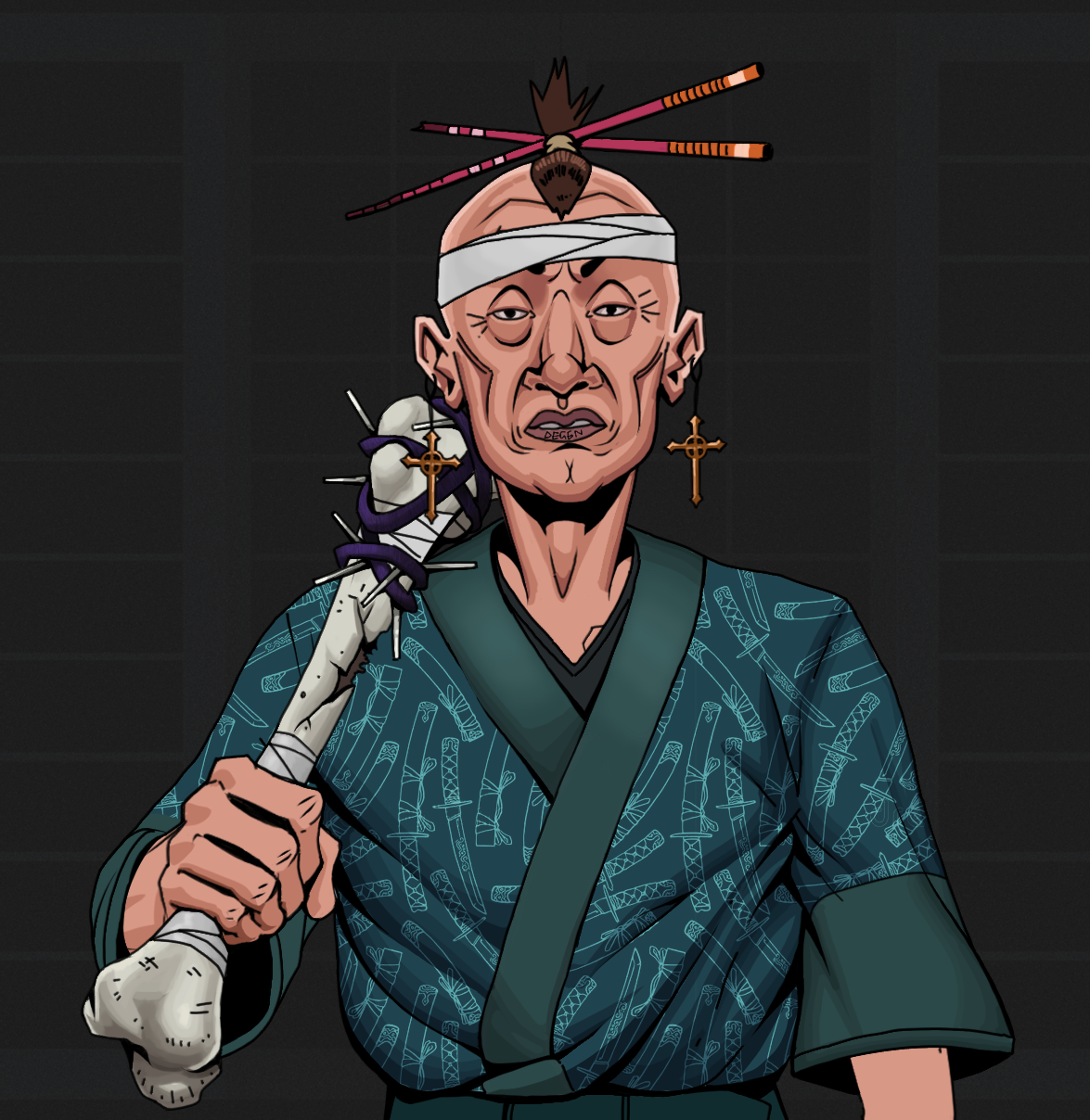 Goro — Degen Dojo fighter