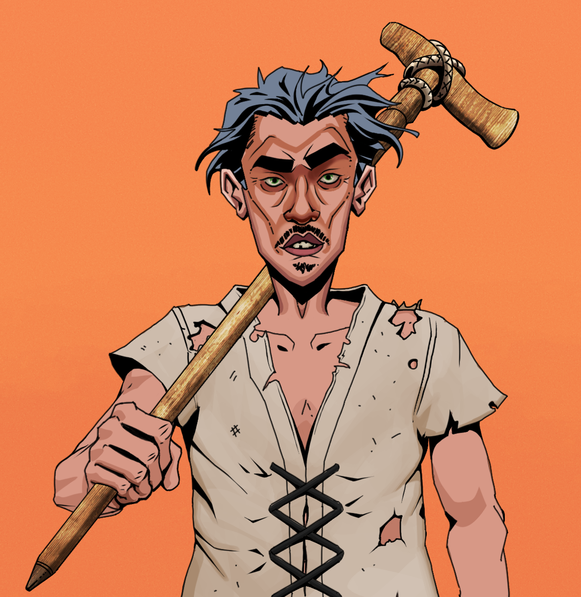 Gloomy Masumi — Degen Dojo fighter
