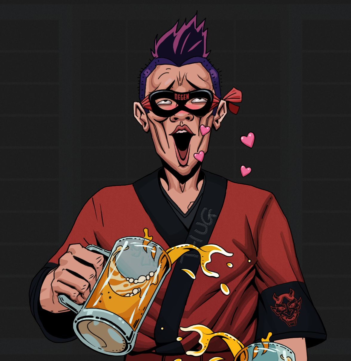 Lovey Haruto — Degen Dojo fighter