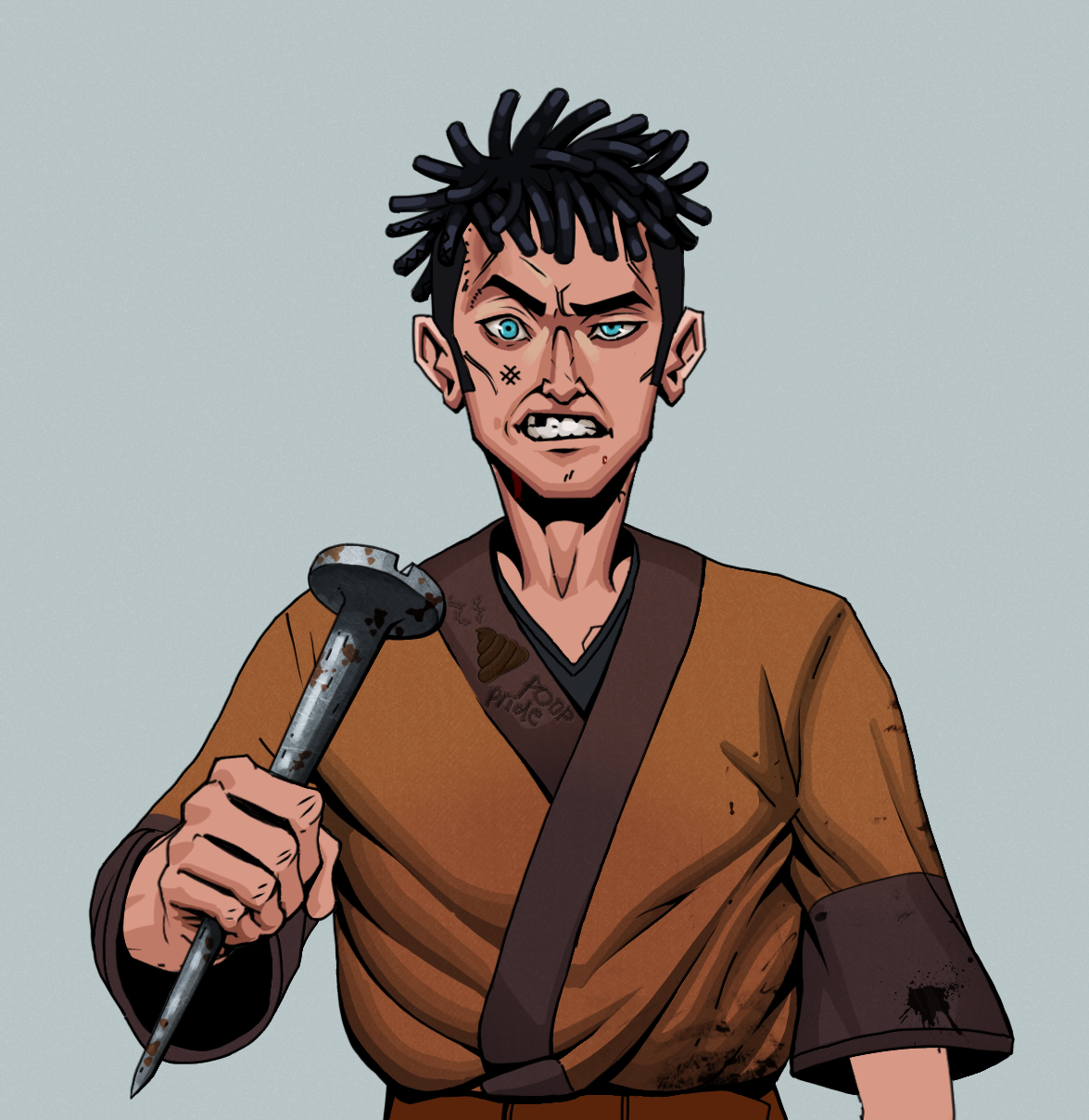 Akuma — Degen Dojo fighter