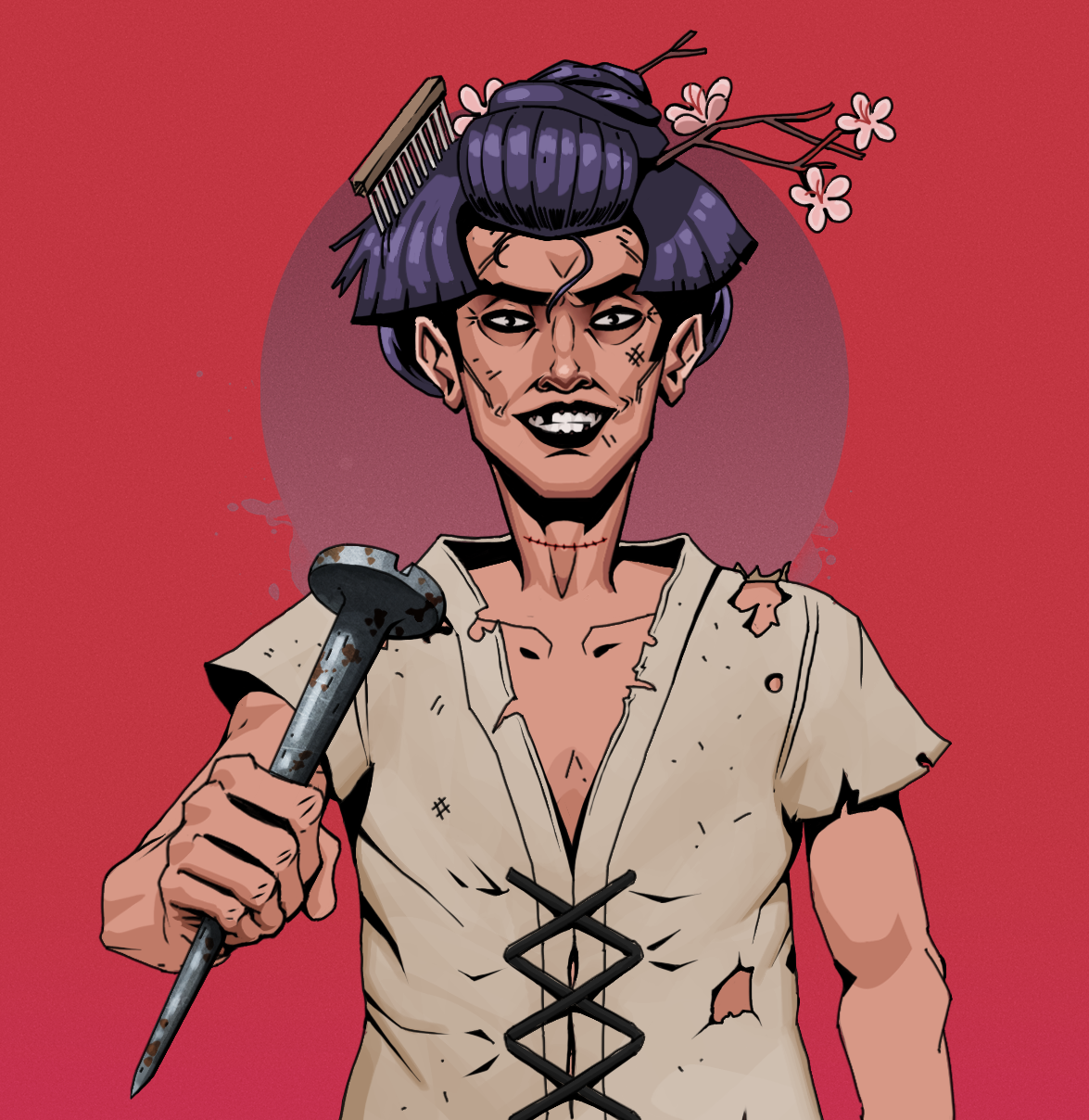 Junichiro Reborn — Degen Dojo fighter