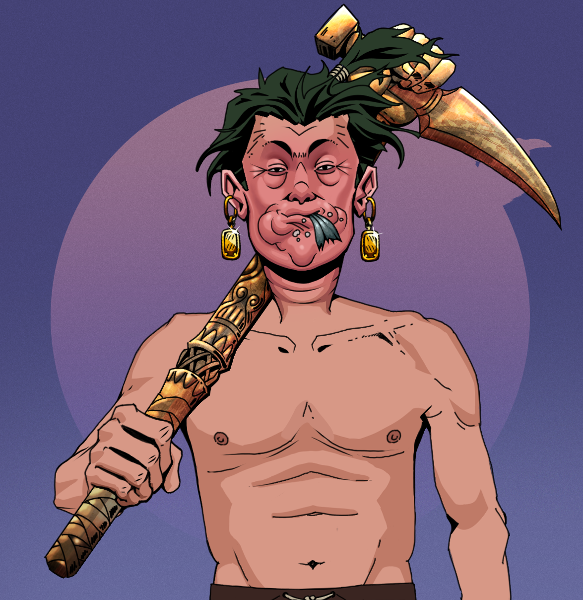 Fatty Bobsticks — Degen Dojo fighter