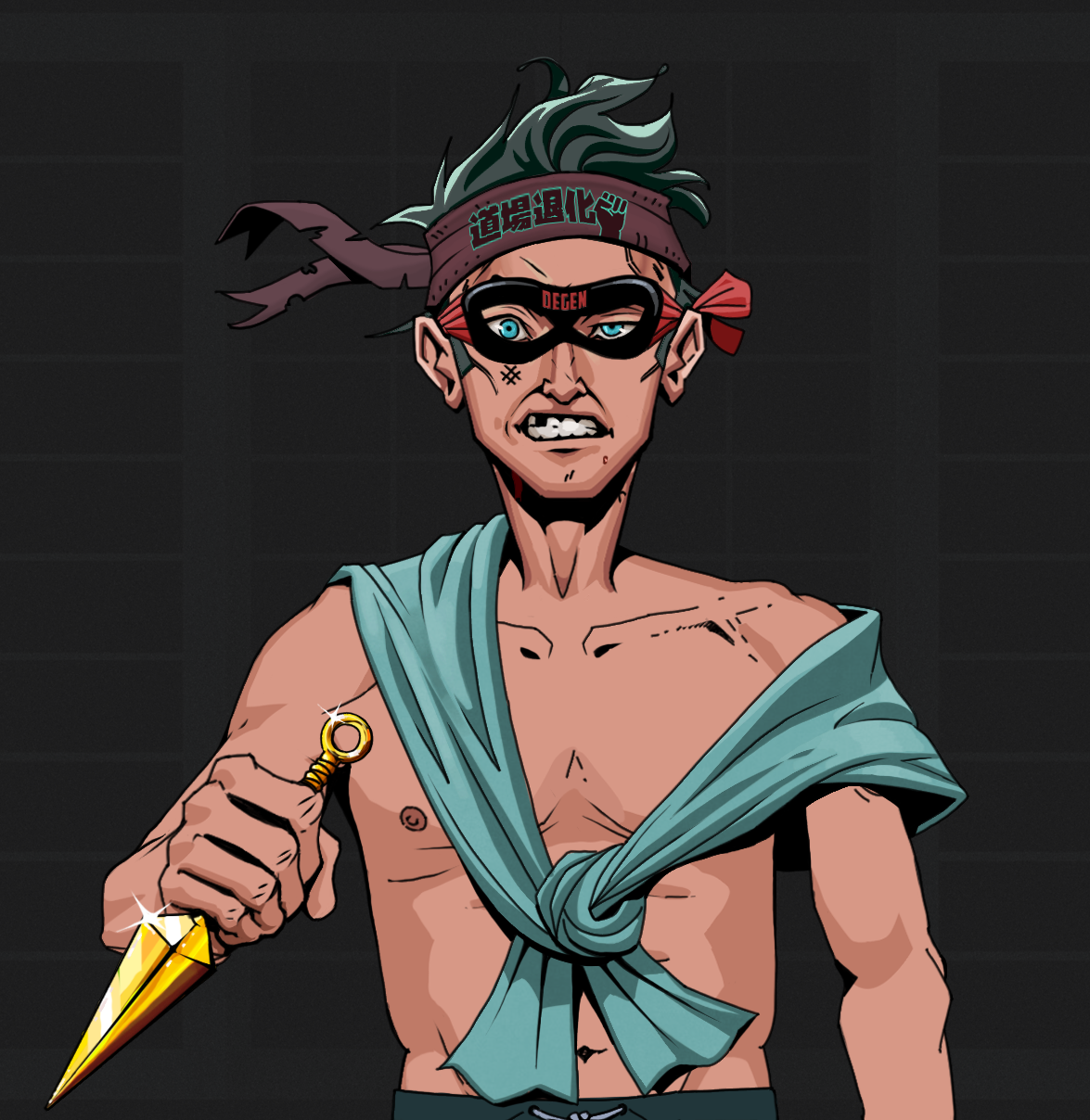 Akuma — Degen Dojo fighter