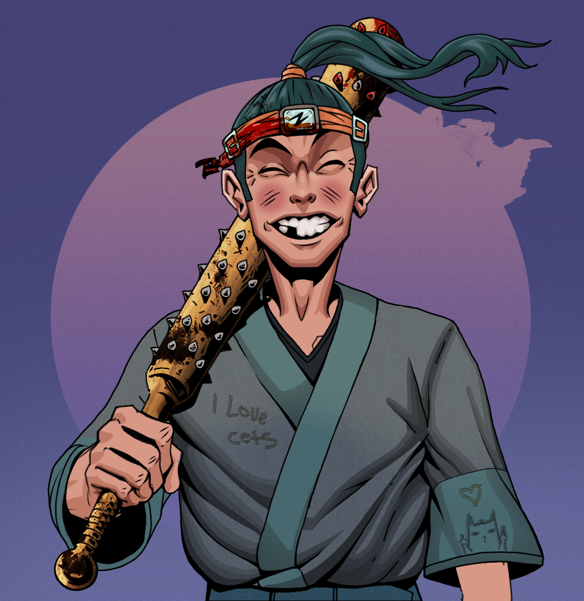 Cheery Haru — Degen Dojo fighter