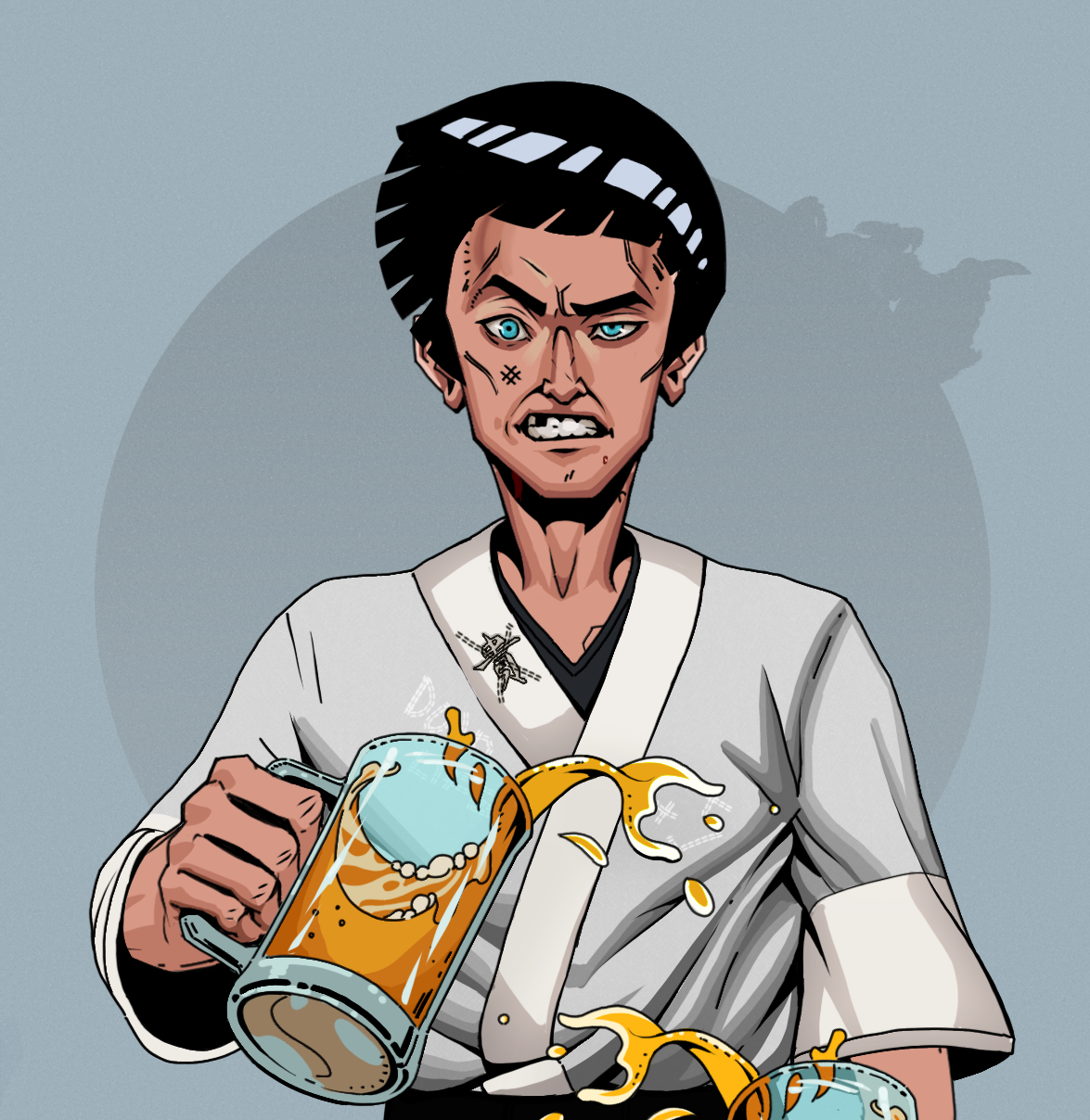 Akuma — Degen Dojo fighter