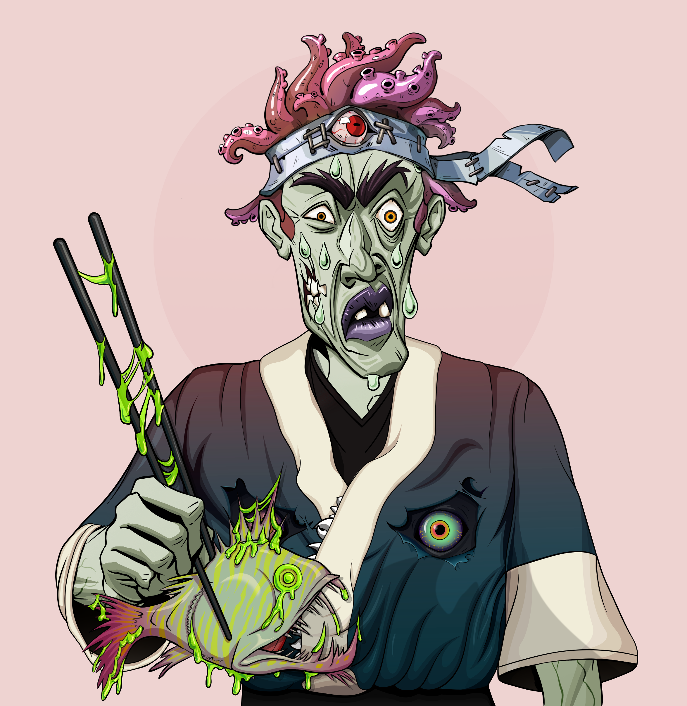 Stresshead Rin — Degen Dojo fighter