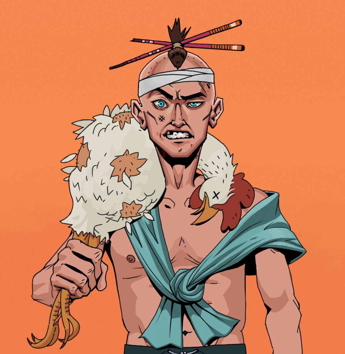 Akuma — Degen Dojo fighter