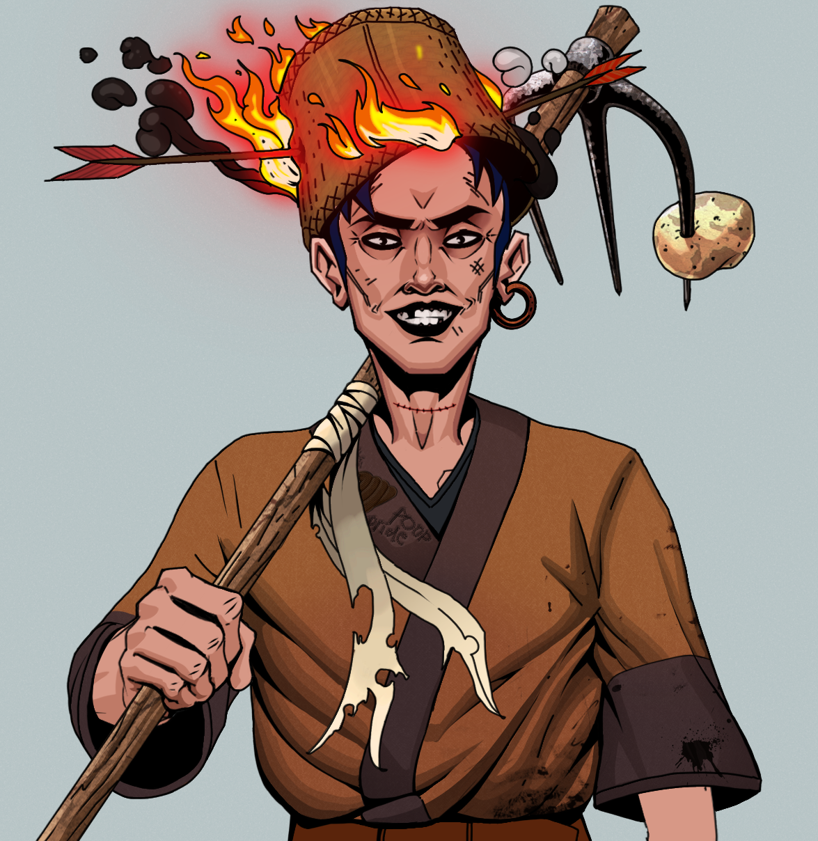 Junichiro Reborn — Degen Dojo fighter