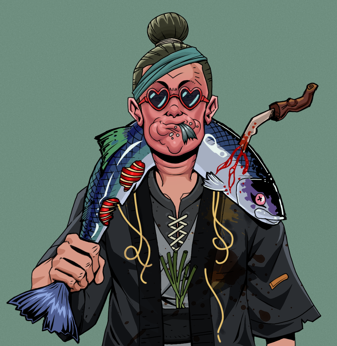 Fatty Bobsticks — Degen Dojo fighter