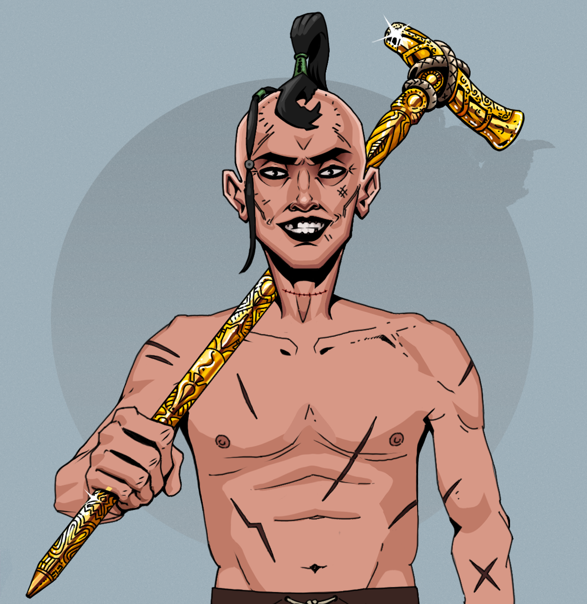Junichiro Reborn — Degen Dojo fighter