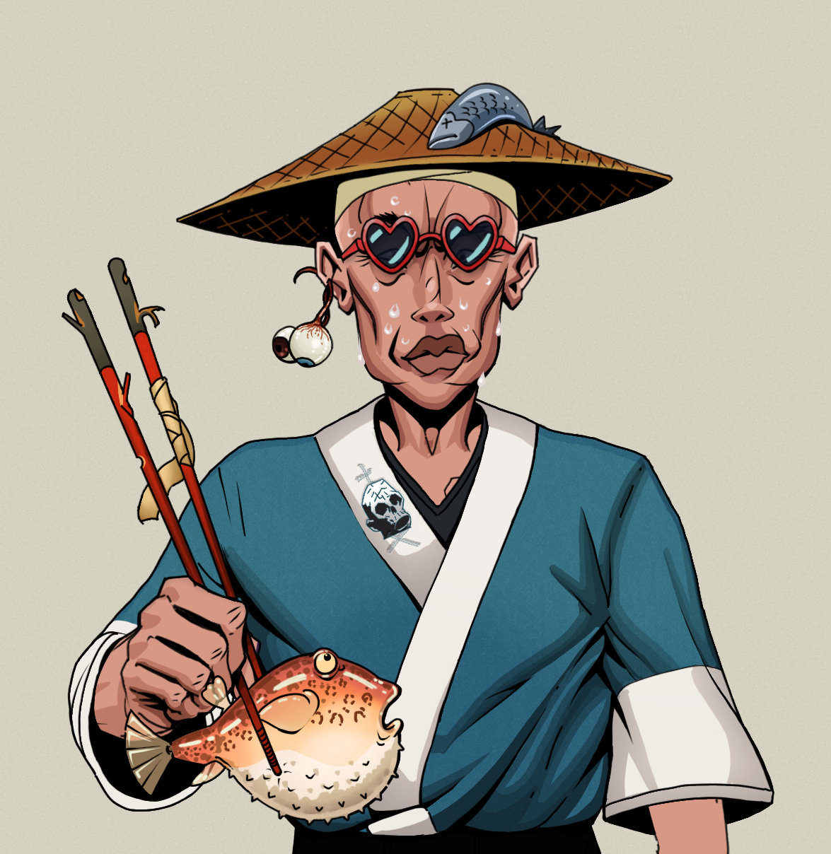 Stresshead Rin — Degen Dojo fighter