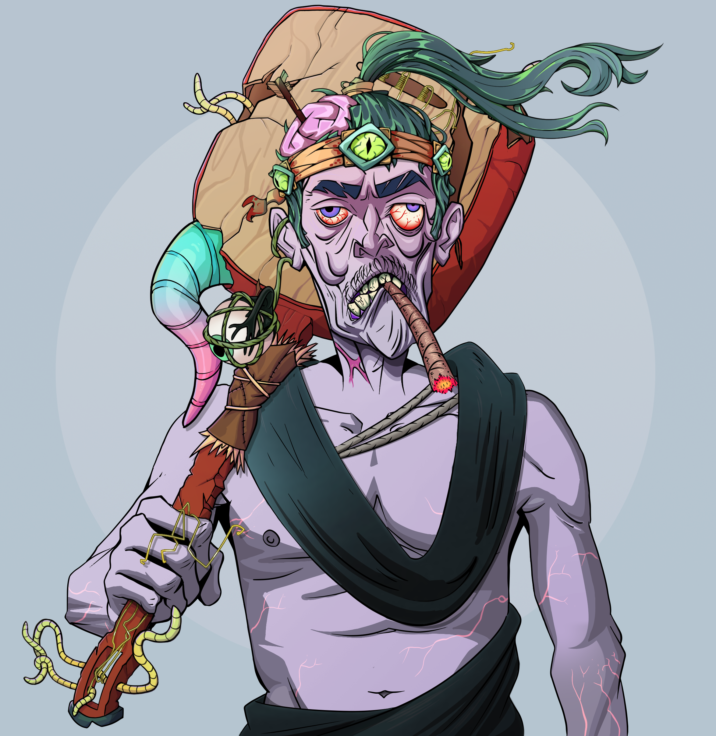 Raikou The Stoner — Degen Dojo fighter