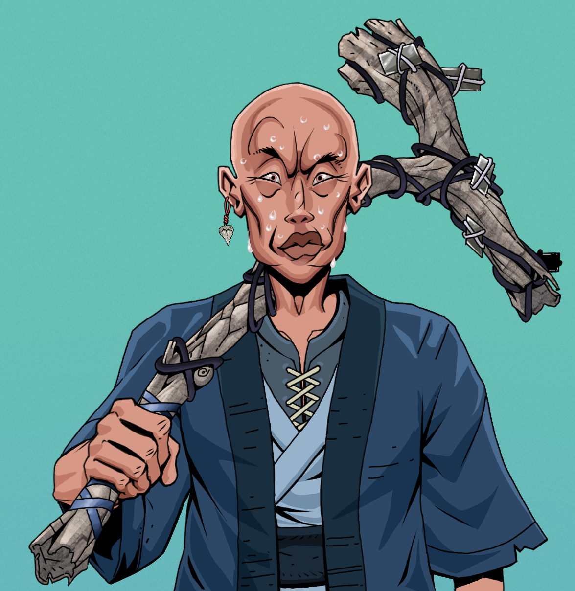 Stresshead Rin — Degen Dojo fighter