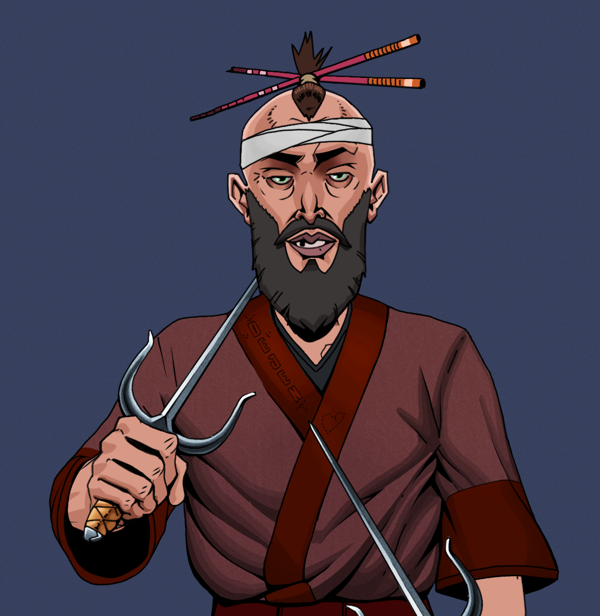 Serious Oleg — Degen Dojo fighter