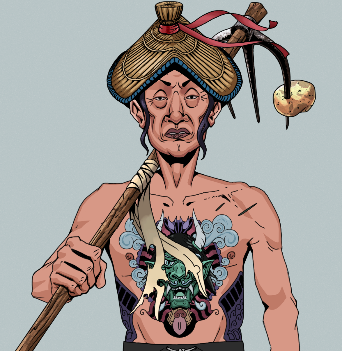 Goro — Degen Dojo fighter