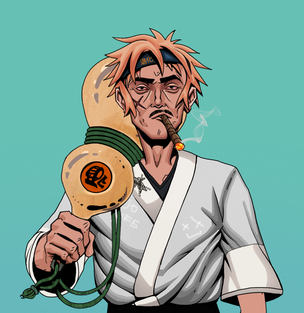 Raikou The Stoner — Degen Dojo fighter