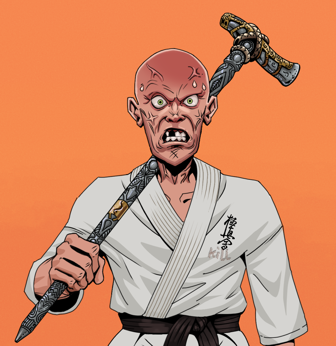 Angry Ikari — Degen Dojo fighter