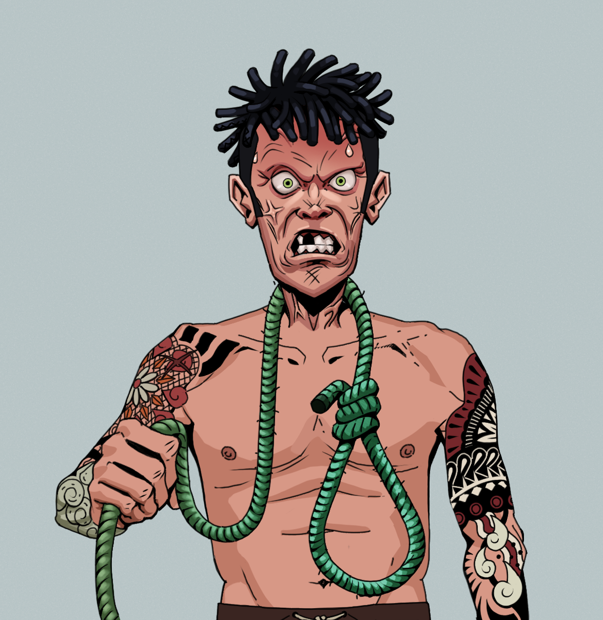 Angry Ikari — Degen Dojo fighter