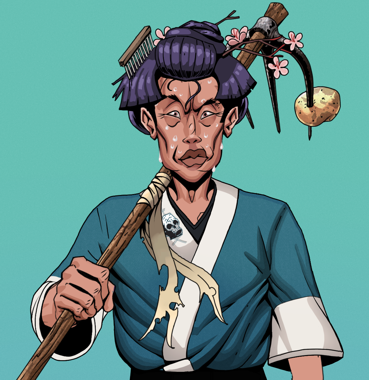 Stresshead Rin — Degen Dojo fighter