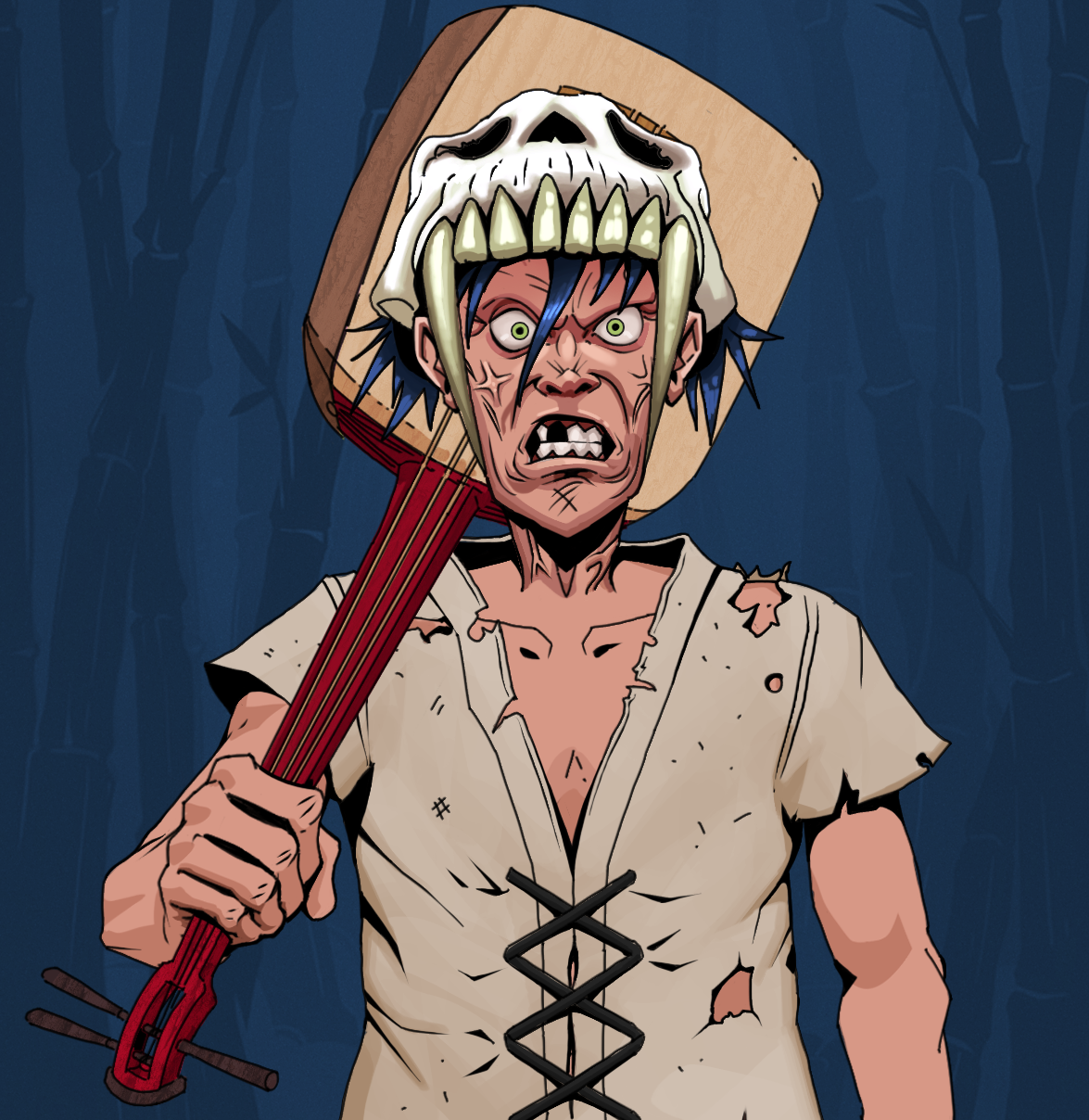 Angry Ikari — Degen Dojo fighter
