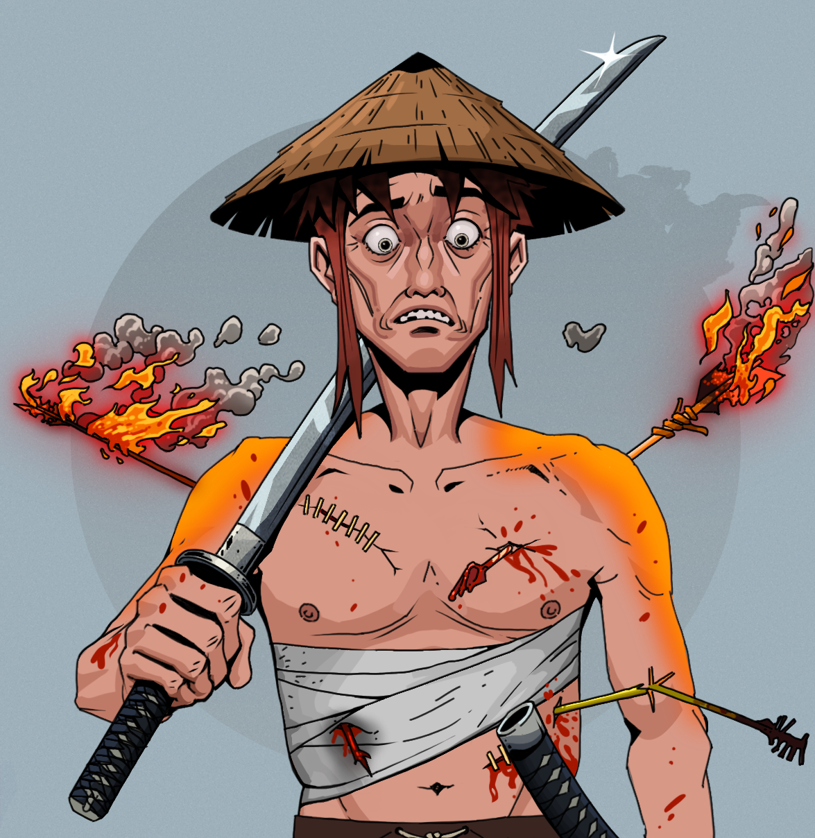 Shitless Botan — Degen Dojo fighter