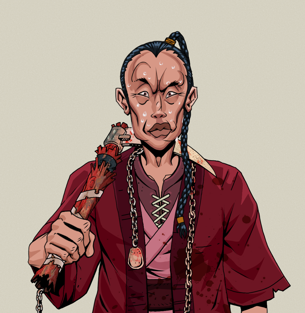 Stresshead Rin — Degen Dojo fighter