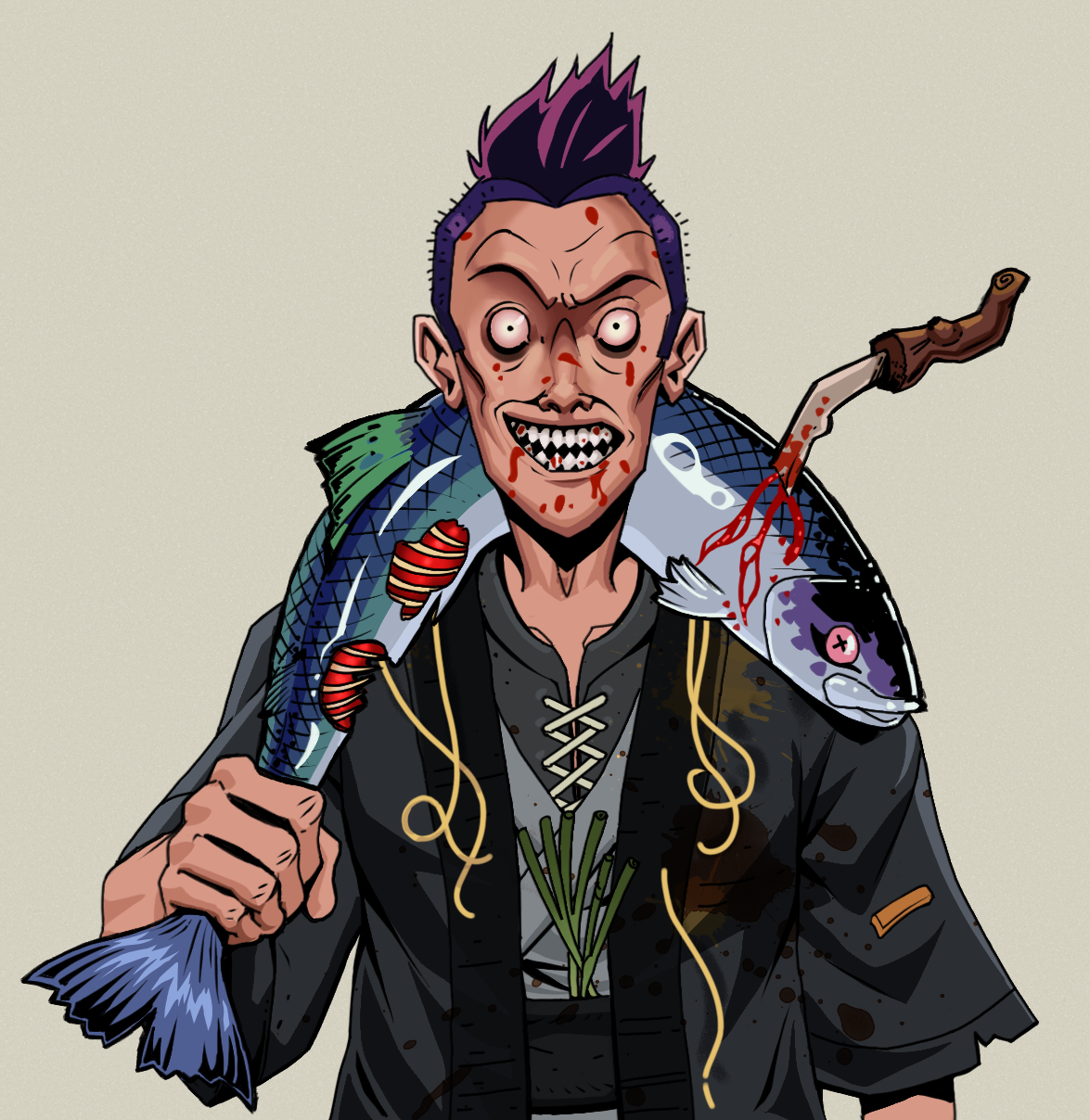 Assassin Fuzen — Degen Dojo fighter