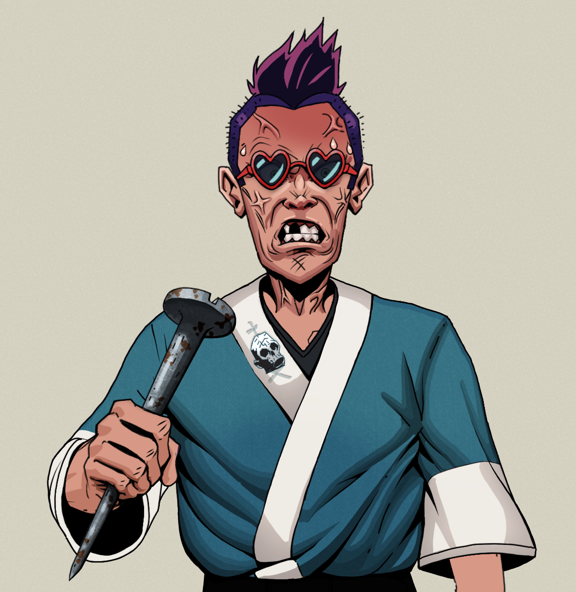 Angry Ikari — Degen Dojo fighter
