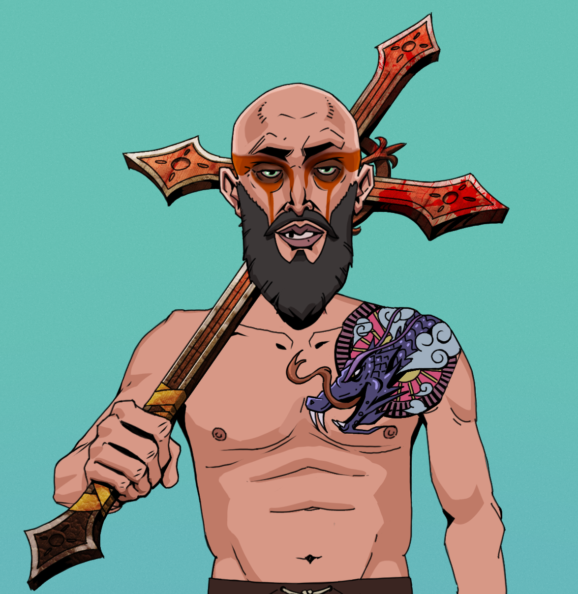 Oleg Of War — Degen Dojo fighter