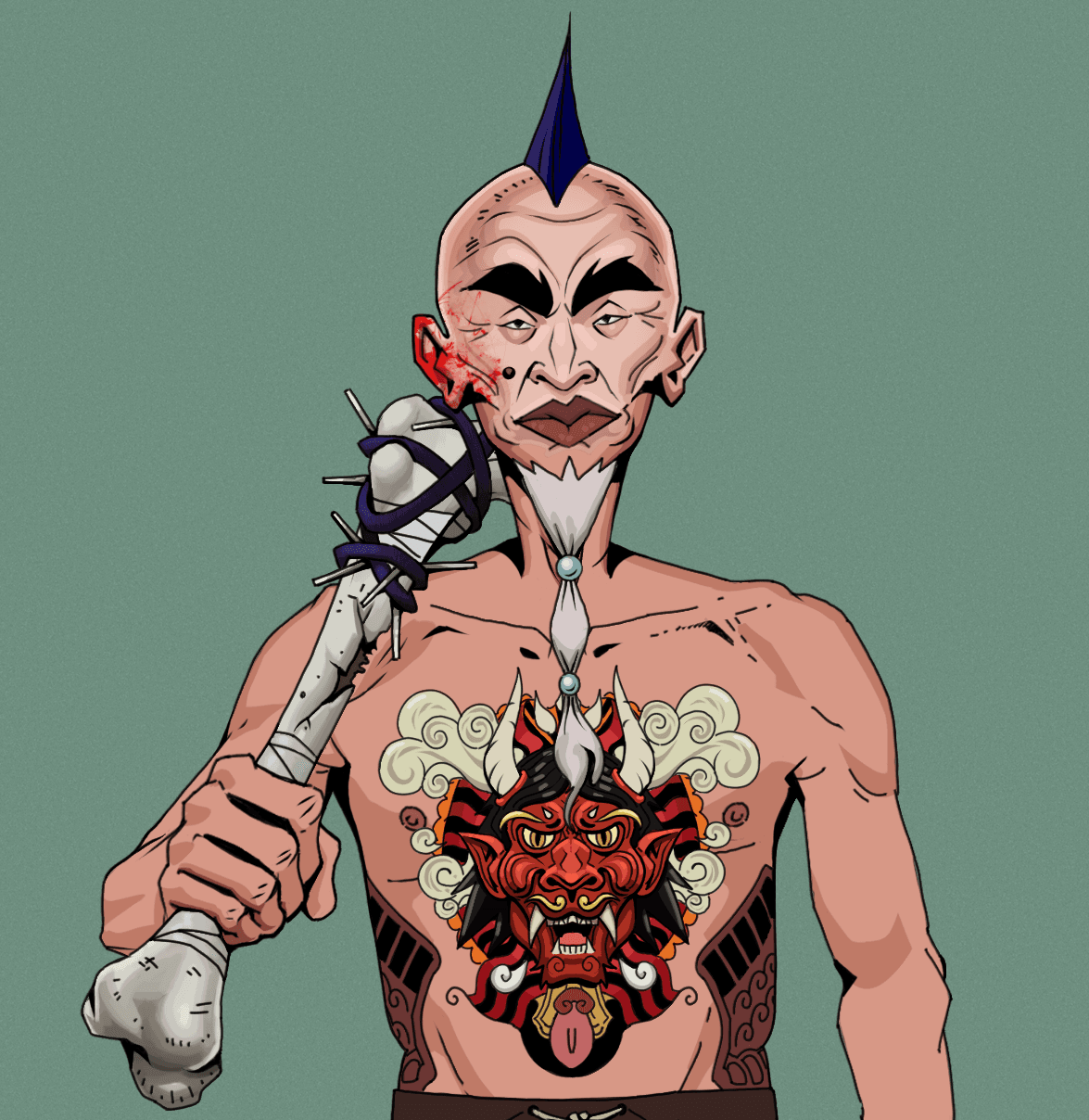 Yuji The Wise — Degen Dojo fighter
