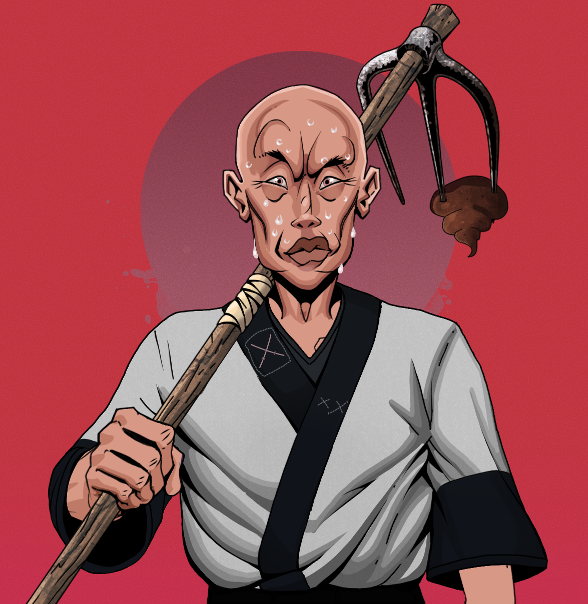 Stresshead Rin — Degen Dojo fighter