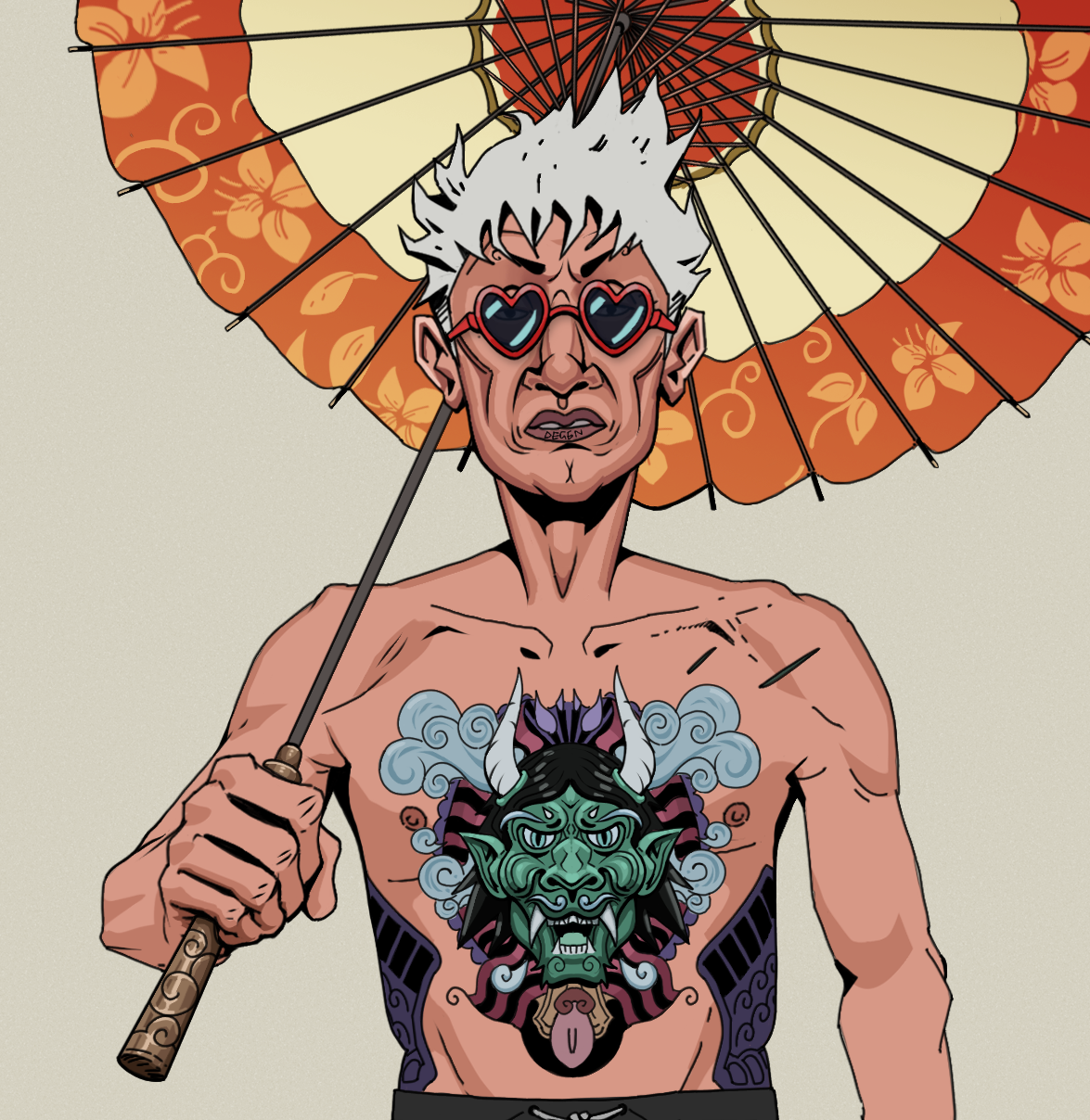 Goro — Degen Dojo fighter