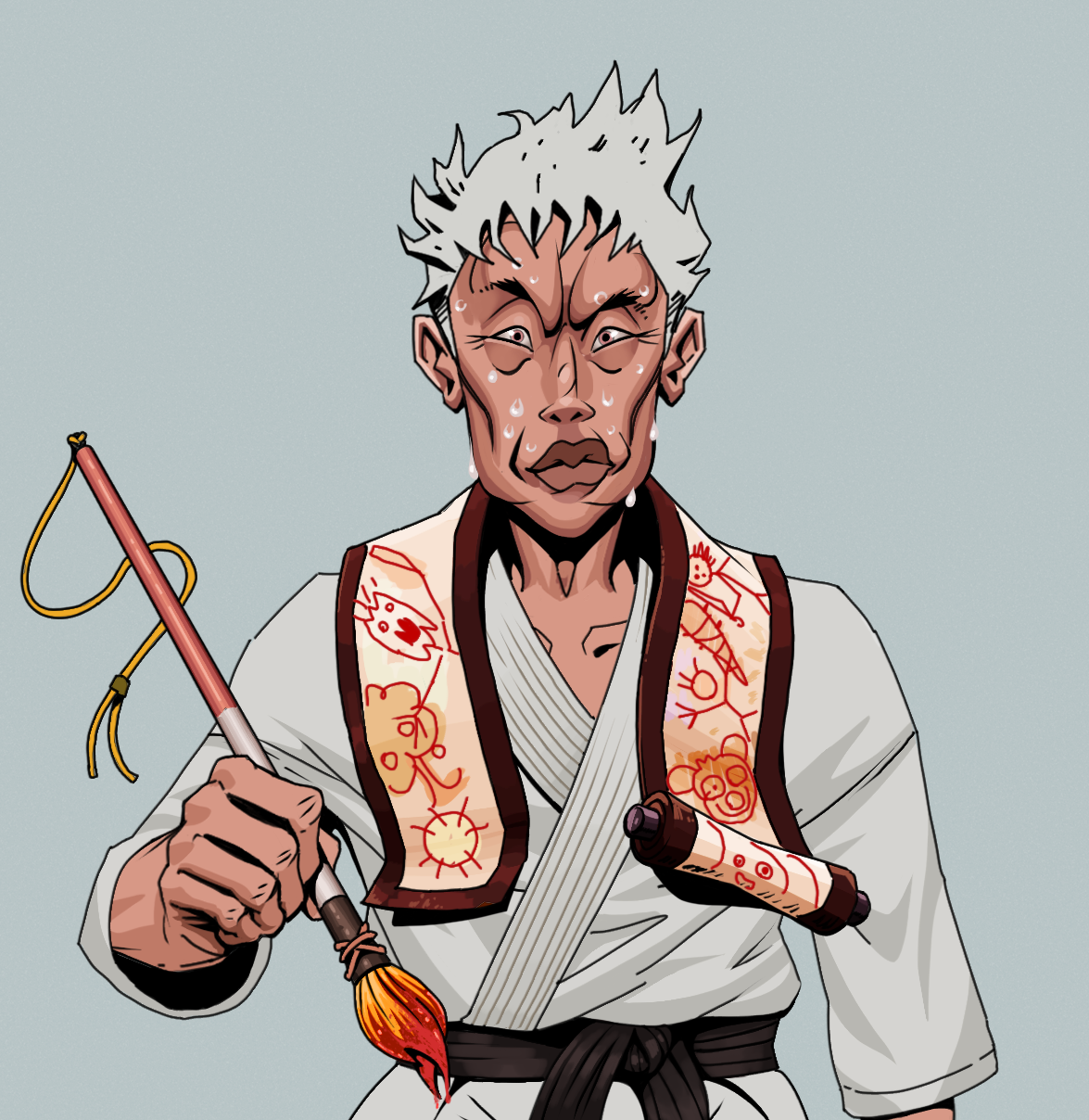 Stresshead Rin — Degen Dojo fighter