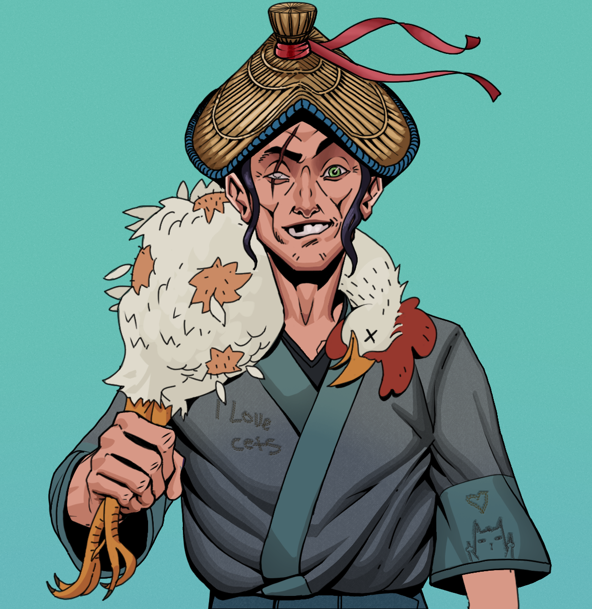 One-Eyed Itsuki — Degen Dojo fighter