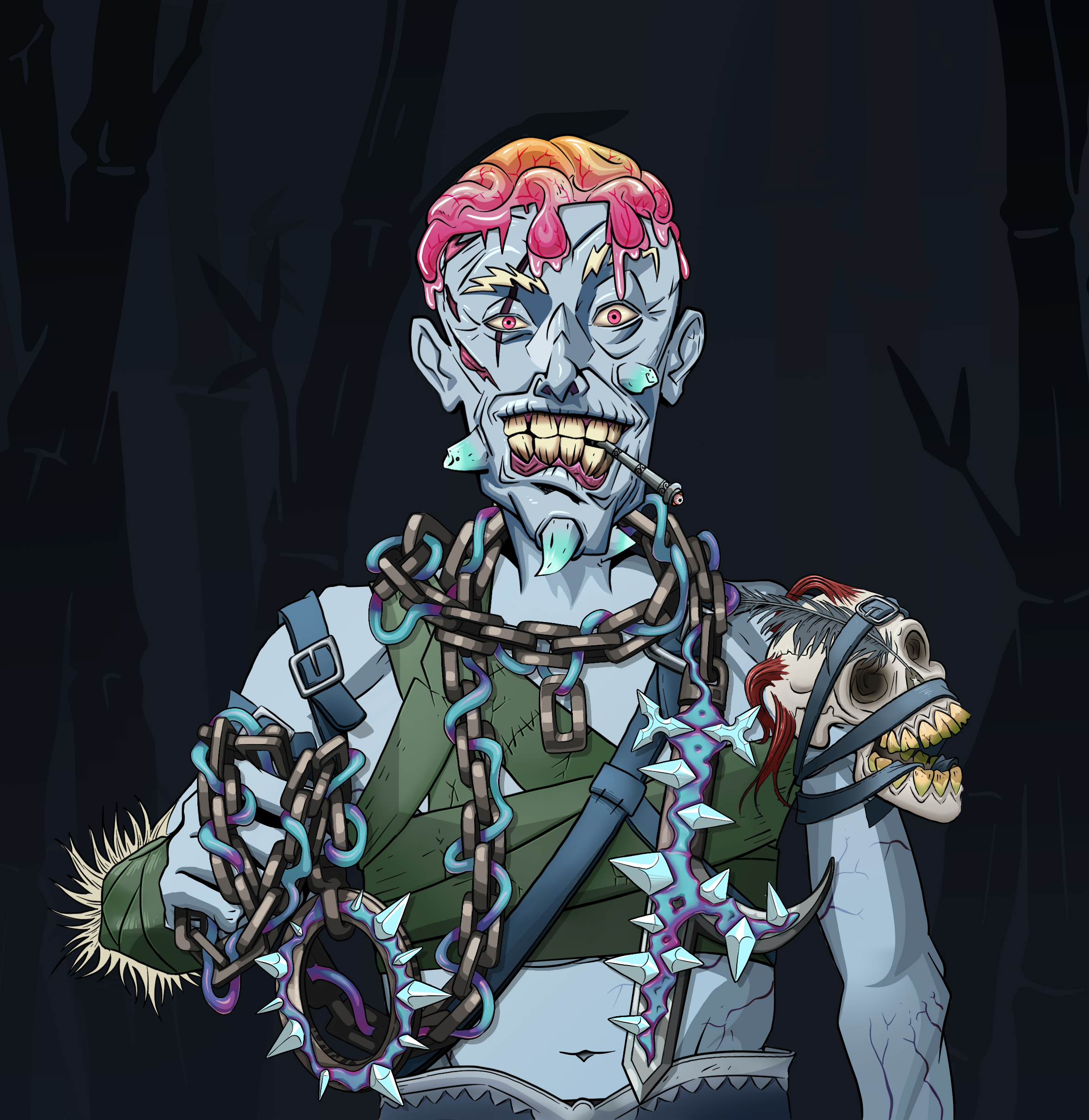 One-Eyed Itsuki — Degen Dojo fighter